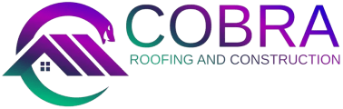 Cobra roofing and construction logo design.